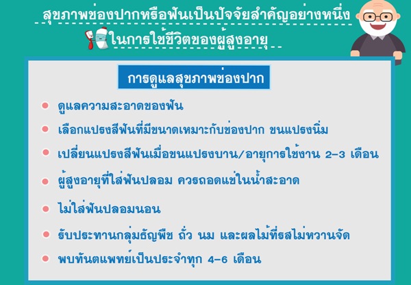 สถาบันทันตกรรมเผย "สังคม ผู้สูงวัย" ในเมืองไทย มาเร็ว กว่าที่คิด เปลี่ยนแปลงทั้งร่างกาย จิตใจ