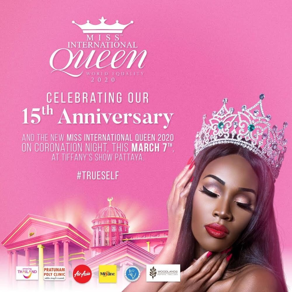 การประกวดสาวทรานส์เจนเดอร์ระดับนานาชาติ Miss International Queen 2020 ปีนี้กลับมาอย่างยิ่งใหญ่ในโอกาสครบรอบ 15 ปี!