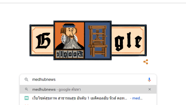 โยฮันเนิส กูเทินแบร์ค Johann Gutenberg คือใคร ทำไมกูเกิ้ล จึงให้ความสำคัญวันรำลึกถึง Johannes Gutenberg วันนี้