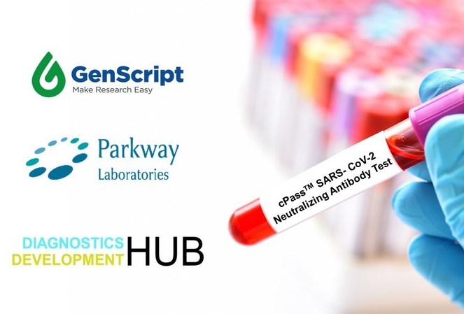 ไฮเทคกว่า GenScript  Parkway Laboratories จับมือ Diagnostics Development DxD Hub ผุดชุดตรวจ cPass รู้ผล โควิด-19 เร็ว แม่นยำ