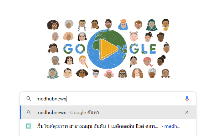 google doodle today โชว์ วันสตรีสากลปี 2022 วันสตรีสากล 2565 international women's day 2022 ปีนี้คำขวัญวันสตรีสากล “Gender equality today for a sustainable tomorrow”