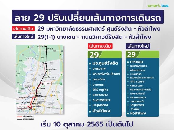 รถเมล์สาย 29 ไปไหนบ้าง